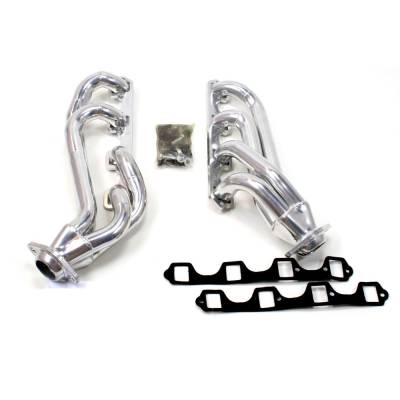 JBA Headers - 65-73 Mustang JBA 289/302 Headers, For GT40 P Heads, Silver Ceramic