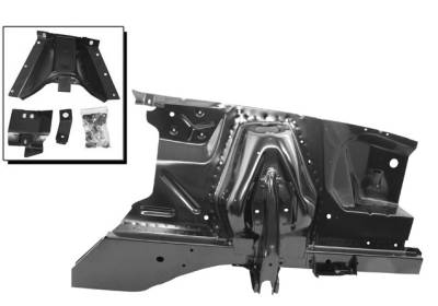 Dynacorn | Mustang Parts - 65-66 Mustang LH Complete Shock Tower and Inner Apron Assembly