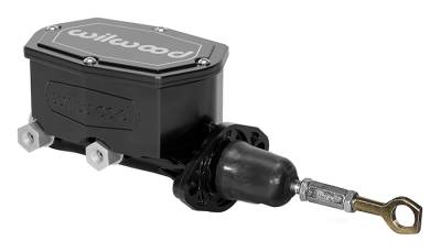 Wilwood Engineering Brakes - 64-73 Mustang Wilwood Compact Brake Master Cylinder, Black, 7/8 Bore