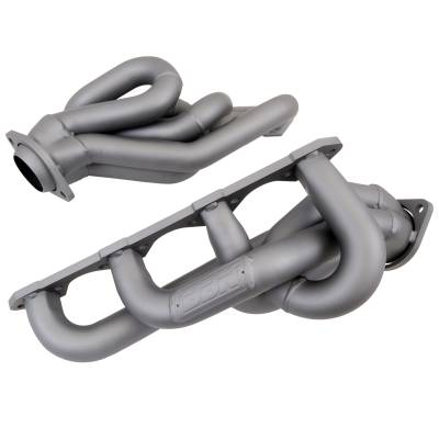 BBK Performance - 86 - 93 Mustang 5.0, BBK Equal Length Shorty Headers, Titanium Ceramic