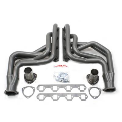 JBA Headers - 64-73 Mustang 260-351W JBA Long Tube Headers, Titanium Ceramic, Mustang II IFS