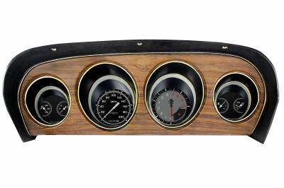Classic Instruments - 1969-70 Mustang Direct Fit Gauge Set, Autocross Grey Style