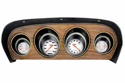 Classic Instruments - 1969-70 Mustang Direct Fit Gauge Set, Velocity White