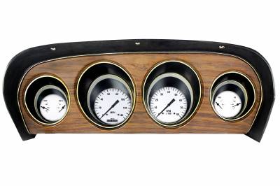 Classic Instruments - 1969-70 Mustang Direct Fit Gauge Set, White Hot