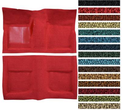 ACC - Auto Custom Carpets - 1965 - 1968 Mustang COUPE Complete Original Style Molded Carpet, 80/20, Choose Color