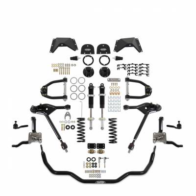 Detroit Speed - 1964 - 1966 Mustang Detroit Speed Front Speed Suspension Kit 2, Non-adjustable CO Shocks