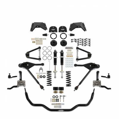 Detroit Speed - 1967 - 1970 Mustang Detroit Speed Front Speed Suspension Kit 2, Non-adjustable CO Shocks