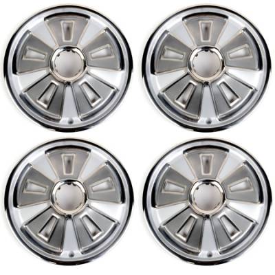 All Classic Parts - 66 Mustang Wheel Cover 14 inch w/o Center Cap, Set of 4