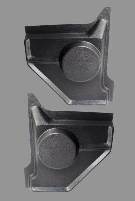 Miscellaneous - 1967 - 1968 Mustang Coupe & Fastback Kick Panels for Speakers, ABS, MADE IN THE USA