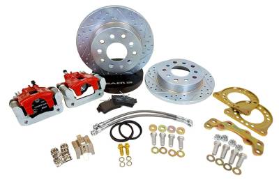 Baer Brake Systems - 65 - 73 Mustang Baer Rear Disc Brake Kit, Classic Series 10.5" Diameter Rotors