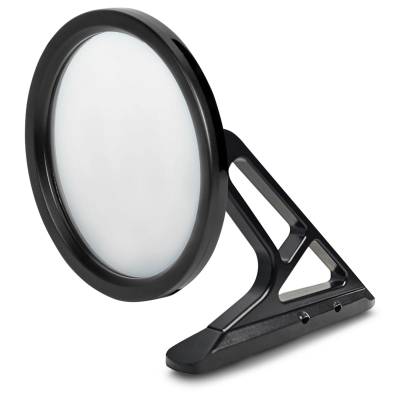Eddie Motorsports - 65-73 Mustang Kinetic Billet Side View Mirror, Matte Black Coated