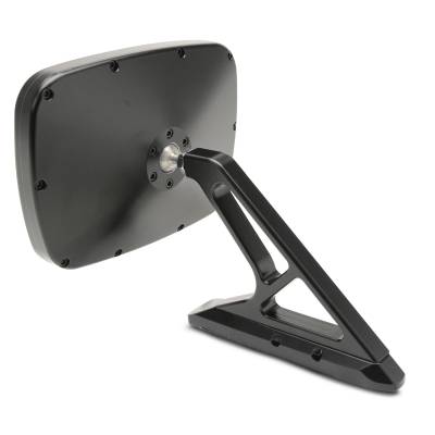 Eddie Motorsports - 65-73 Mustang Kinetic Billet Side View Mirror, Matte Black Coated