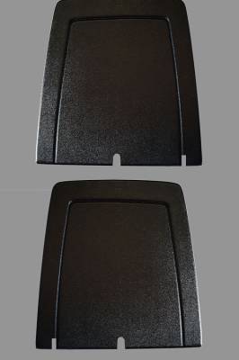 Miscellaneous - 1972-73 Mustang Seat Back Panels - Black