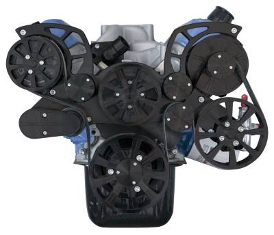 March Performance Pulleys - March Performance Evolution Serpentine System, 289/302/351W Engines All Inclusive
