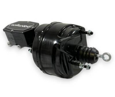Miscellaneous - 1970 Mustang Power Brake Booster with Wilwood Master, Factory Manual Brake Car