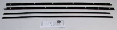 Repops Automotive Reproductions - 74-78 Mustang II Window Channel Strip Set, 4pcs