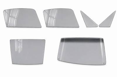 Stang-Aholics - 67-68 Mustang Fastback Complete Window Glass Set, Smoke