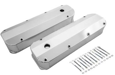 March Performance Pulleys - 1965-1973 Mustang Fabricated Big Block Valve Covers (429, 460)