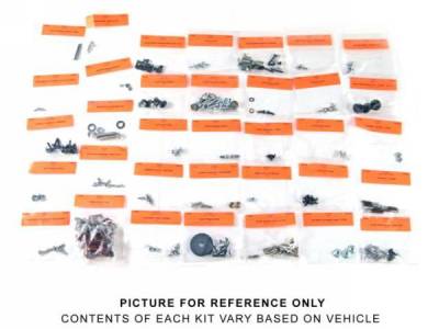 AMK Products - Bolts and Hardware - 1965-66 Mustang Interior Fastener Kit Convertible, Standard Interior