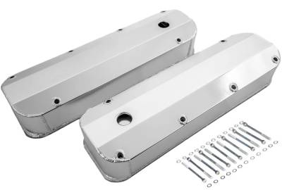 March Performance Pulleys - 1965-1973 Mustang Fabricated Small Block Valve Covers (289, 302 & 351W)