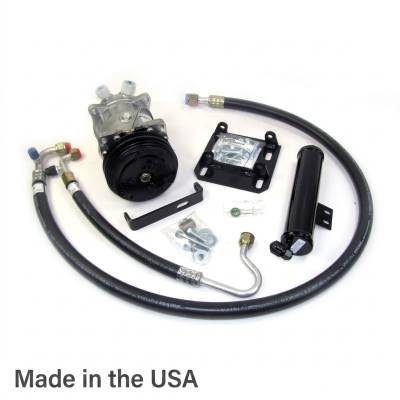 Old Air Products - 1968 Mustang  Sanden Compressor Conversion Kit (SB & BB, R134a)