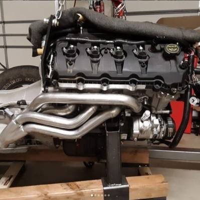Stang-Aholics - 65 - 70 Mustang Coyote Swap Headers (Gen 4 Only), Stainless Steel, Mill Finish
