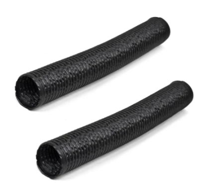 All Classic Parts - 65-66 Mustang Defroster Duct Hoses, 24in, Pair