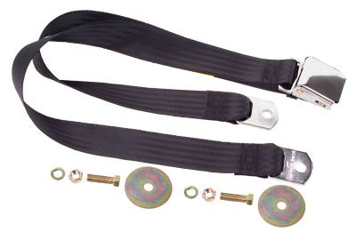Dynacorn | Mustang Parts - 65-73 Mustang Seat Belt Black