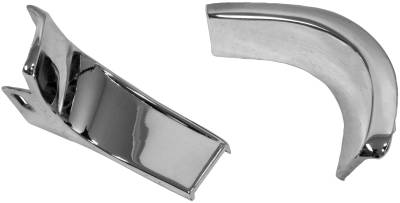Dynacorn | Mustang Parts - 69-70 Mustang Hardtop Quarter Window Moldings Pair
