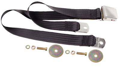 Dynacorn | Mustang Parts - 65-73 Mustang Seat Belt Black 60