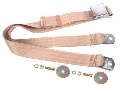 Dynacorn | Mustang Parts - 65-72 Mustang Seat Belt Light Tan
