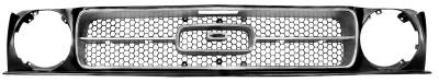 Dynacorn | Mustang Parts - 71-72 Mustang Standard Grille with Molding