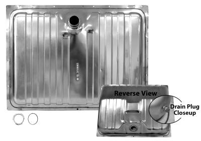 Dynacorn | Mustang Parts - 64-68 Mustang Stainless Gas Tank 16 Gallon