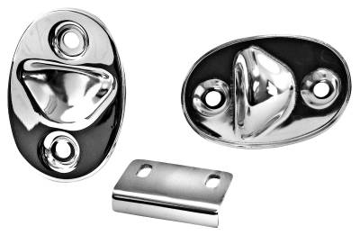 Dynacorn | Mustang Parts - 65-70 Mustang Seat Support and Trap Door Catch Set