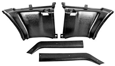 Dynacorn | Mustang Parts - 69-70 Mustang Fastback Rear Quarter Trim Panel