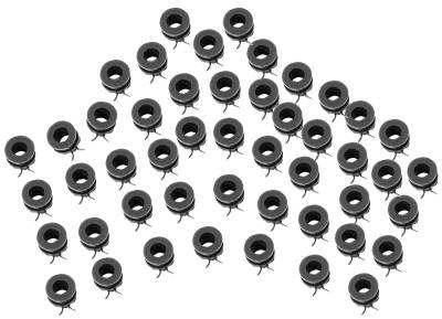 Dynacorn | Mustang Parts - 65-68 Mustang Window Roller and Clip 50 Piece Set