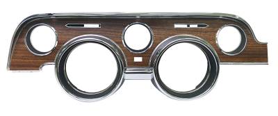 Dynacorn | Mustang Parts - 68 Mustang Woodgrain Instrument Bezel