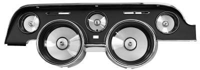 Dynacorn | Mustang Parts - 68 Mustang Instrument Bezel Black with Lens