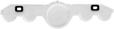 Dynacorn | Mustang Parts - 65-66 Mustang Instrument Bezel Lens Full