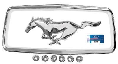 Dynacorn | Mustang Parts - 68 Mustang Grille Corral and Horse