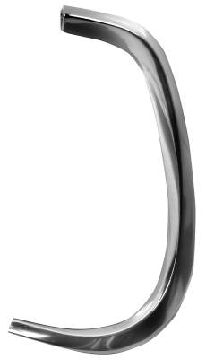Dynacorn | Mustang Parts - 69 Mustang Left Hand Grille End Molding Aluminum