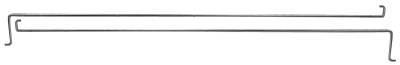 Dynacorn | Mustang Parts - 65-68 Mustang Trunk Hinge Torsion Rod