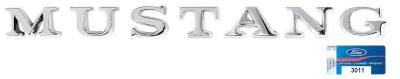 Dynacorn | Mustang Parts - 65-72 Mustang Stick On Letters