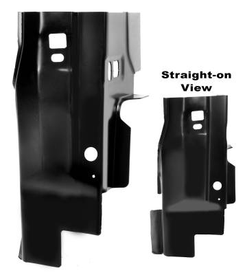 Dynacorn | Mustang Parts - 71-73 Mustang Cowl Panel to Shock Tower Brace Left Hand / Driver Side