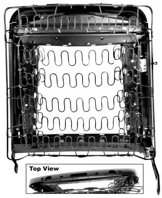 Dynacorn | Mustang Parts - 69 Mustang Seat Back Frame/Spring Left Hand Driver Side