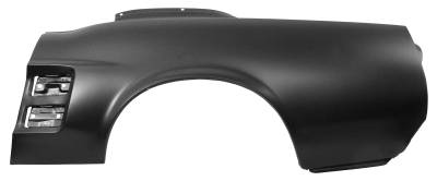 Dynacorn | Mustang Parts - 67 Mustang Left Hand Quarter Panel Coupe