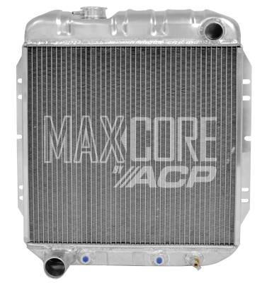Dynacorn | Mustang Parts - 65-66 Mustang Aluminum 2 Row Radiator for Fox 302