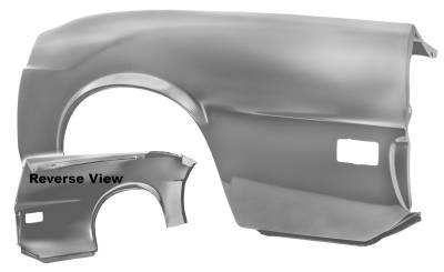 Dynacorn | Mustang Parts - 70 Mustang Quarter Panel Complete Left Hand Convertible