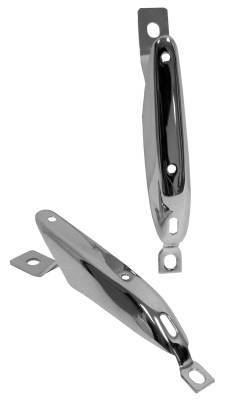 Dynacorn | Mustang Parts - 67-68 Mustang Rear Bumper Guard Chrome
