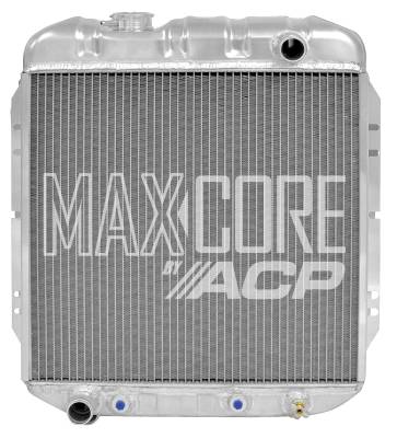 Dynacorn | Mustang Parts - 65-66 Mustang Aluminum 2-Row I-6 Radiator